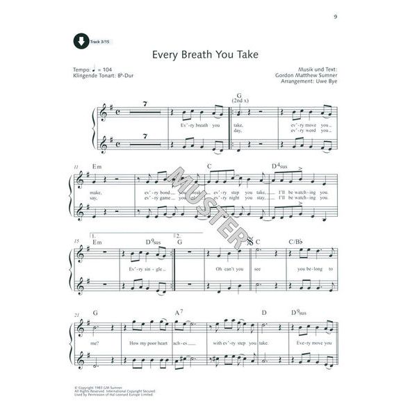 Schott Pop For Alto Saxophone 3