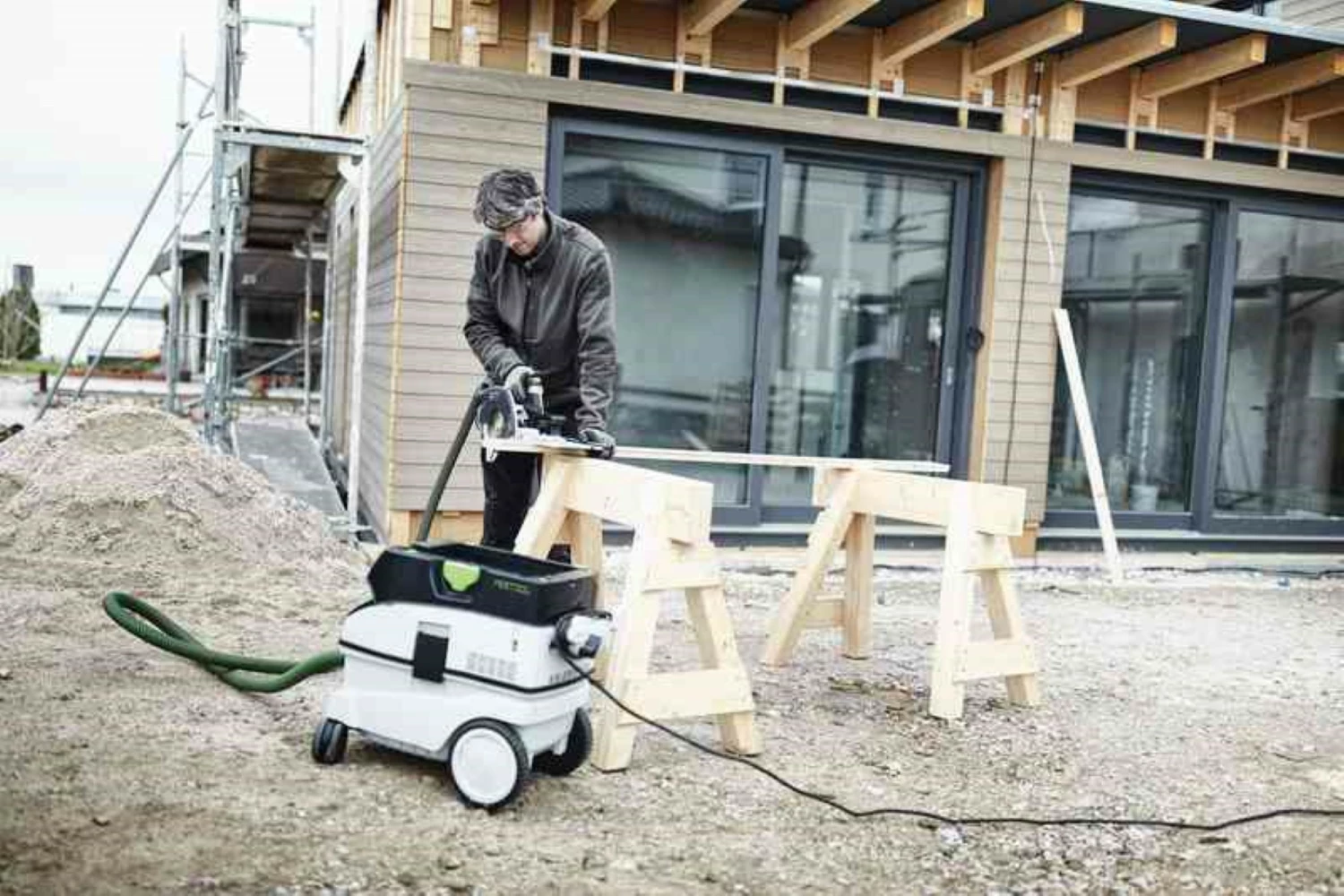 Festool CTL 26 E AC Bouwstofzuiger - 1200W - Klasse L - 26L