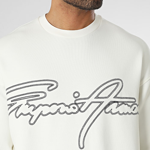Sweat Crewneck 3R1MDK-1JHSZ Beige Clair