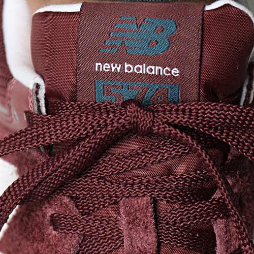 Baskets U574ABO Burgundy Lilac