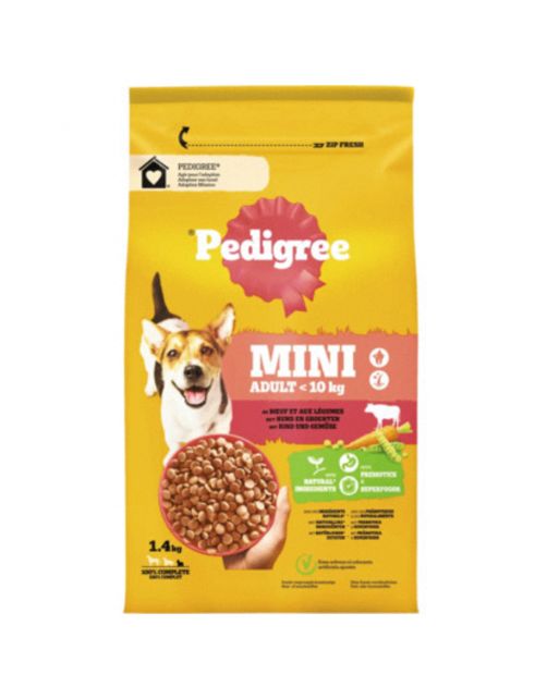 Pedigree Adult Mini Rund&Groente - Hondenvoer