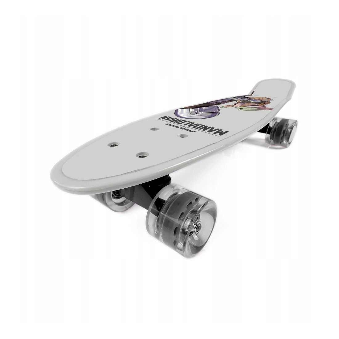 Skate Cruiser Mini Mandalorian & Grogu de 22 polegadas