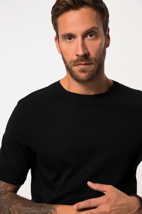 T-Shirt, Halbarm, Rundhals, bis 8 XL