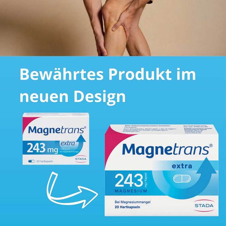 Magnetrans extra 243 mg Hartkapseln, 20 St