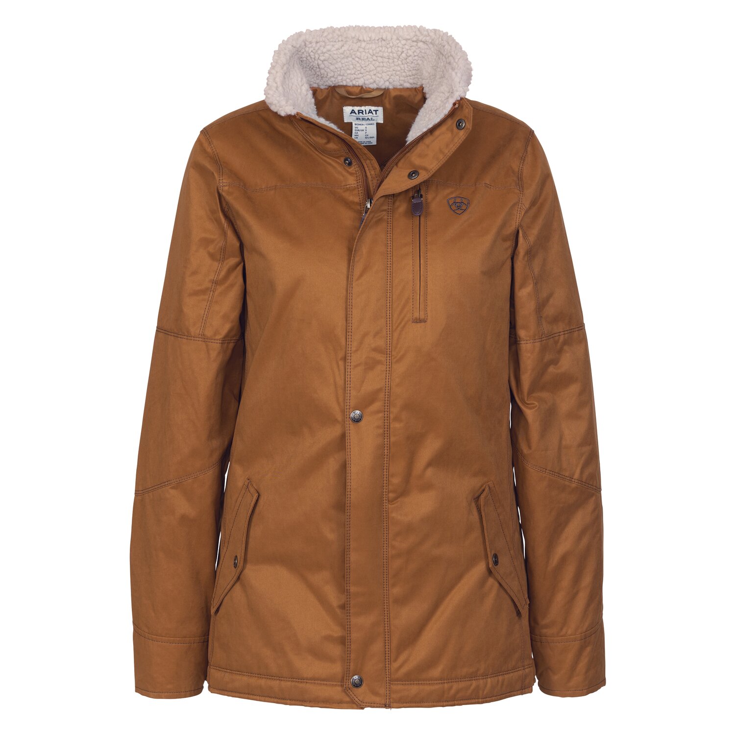 ARIAT Damen-Jacke Grizzly Insulated Jacket - chestnut