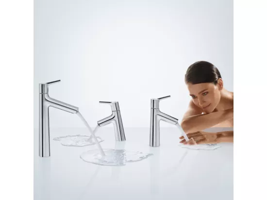 Mitigeur lave-mains HANSGROHE 80 sans tirette ni vidage chrome + nettoyant Briochin
