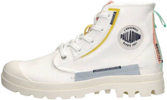 Palladium PAMPA~UNDERLAYER~~~~~~~~~~~~~~ Half-hoge schoenen Wit beige