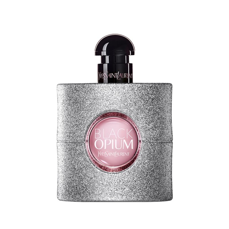 Black Opium Eau De Parfum Glitter  LA NOUVELLE EAU DE PARFUM MARSHMALLOW MUSQUÉE.