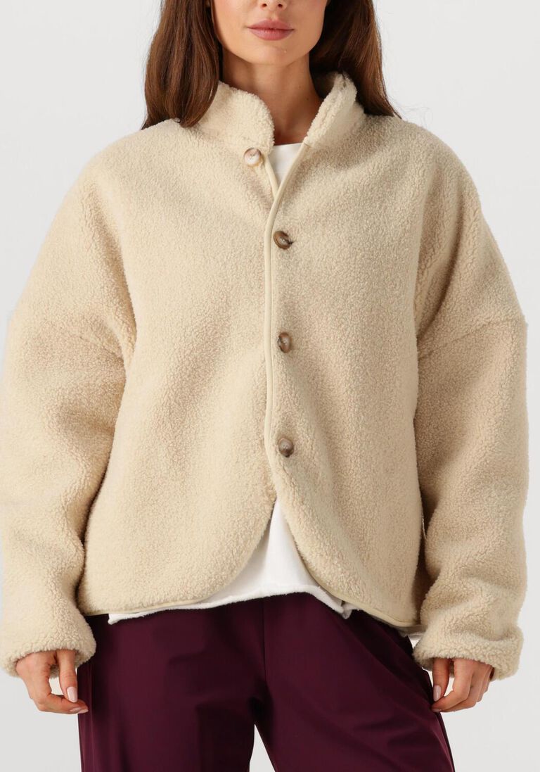 beige penn & ink teddy jas jacket w25c281