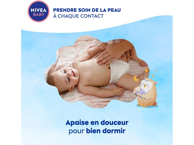 NIVEA BABY Baby-Pflegelotion Gute Nacht 200 ml Körperpflege stärkt die Haut und unterstützt ihre natürliche Entwicklung