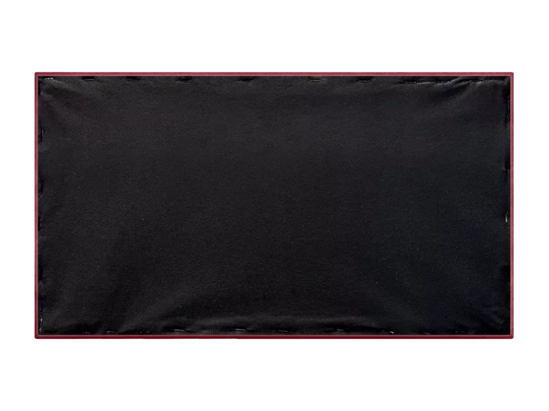 DHOME Lot de 6 Panneaux Rembourrés en Tissu Aqualine Autocollants pour Mur Acoustiques Absorbants Protection contre les Chocs (Rouge, 60x50cm, x6)