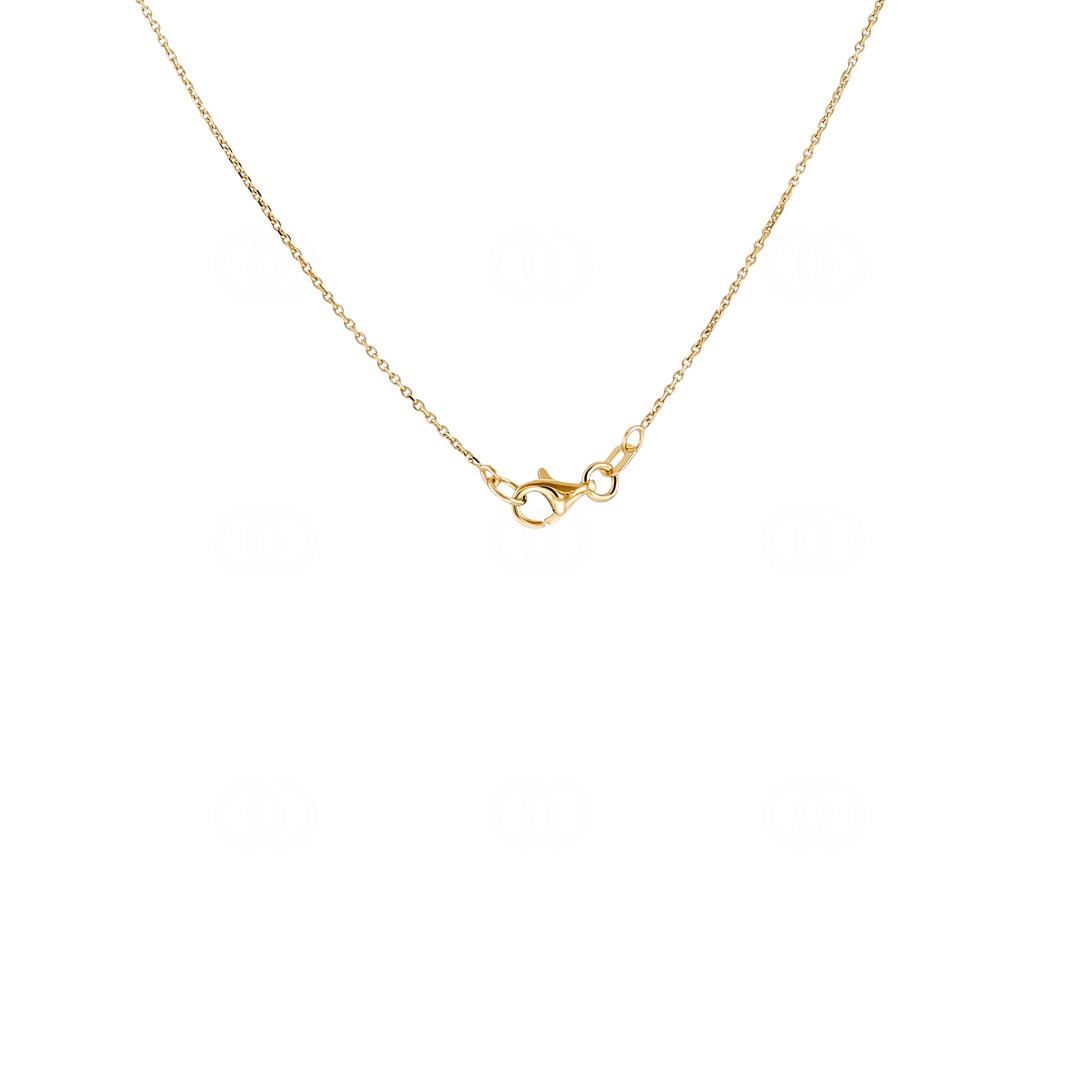 Collier mit Anhänger 750/18 K Gelbgold mit Diamanten 0.48 ct H/si by CHRISTIAN
