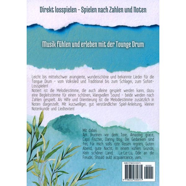 Claudia Groß Steel Tongue Drum Songbook