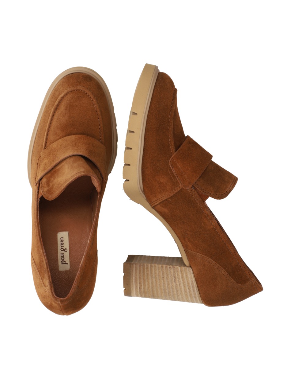 Veloursleder Pumps