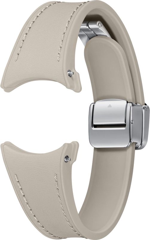 Samsung - D-Buckle Hybride Eco Leren Band - Beige - Horlogebandje