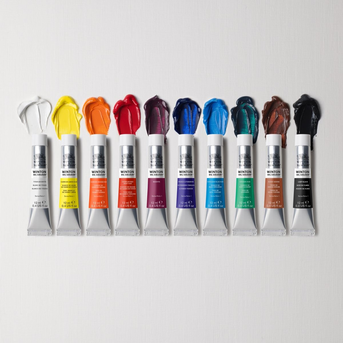 Winsor & Newton Winton Oil Paint Set : 10x12ml
