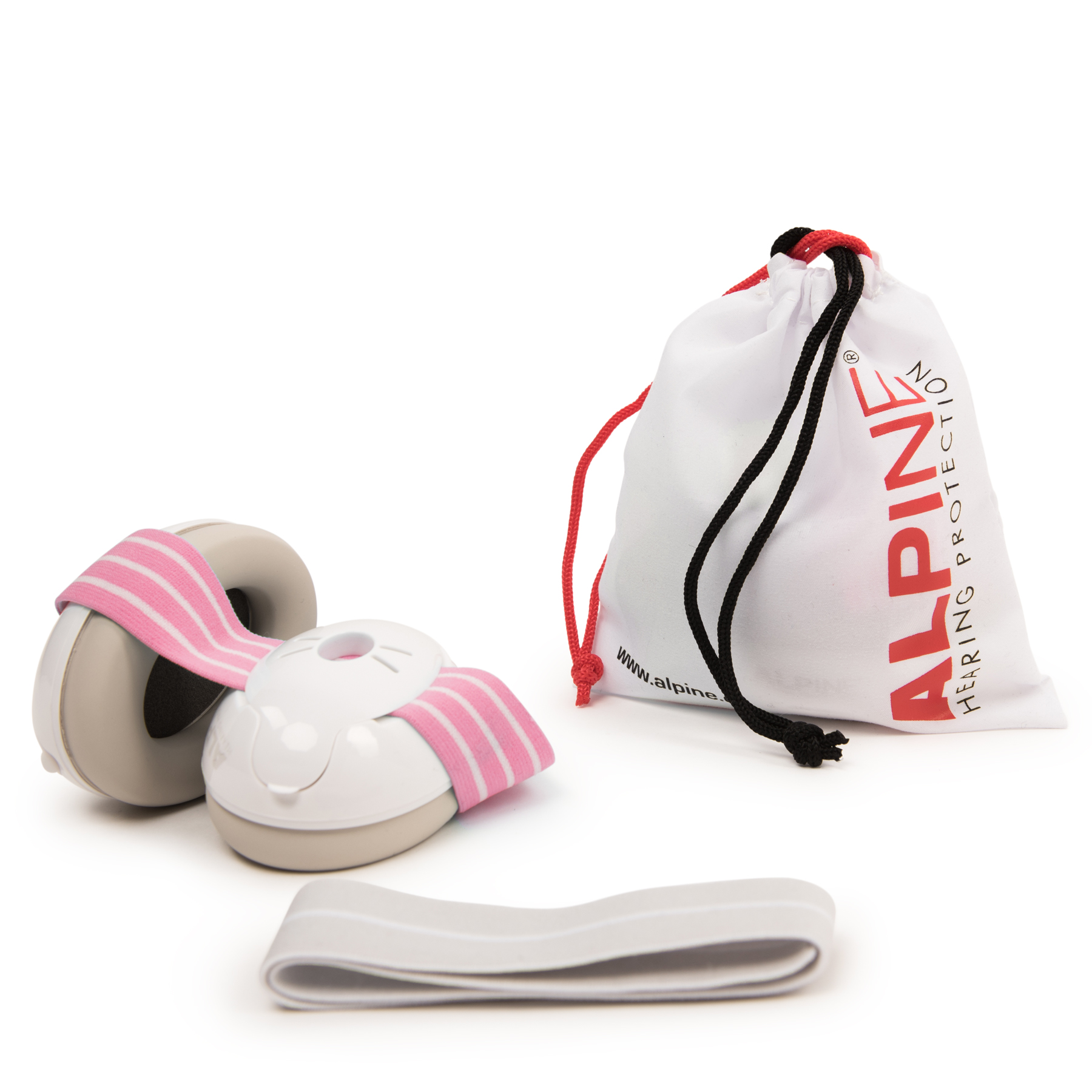 ALPINE MUFFY Baby Kapselgehörschutz<br>1 Stück, pink
