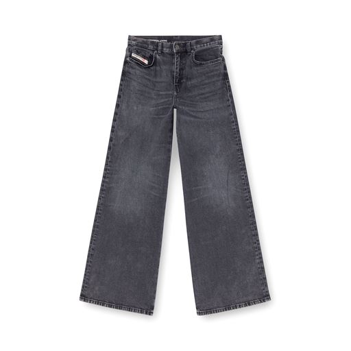 Diesel 1978 D-Akemi Flare Jeans, Black/Dark Grey, W32/L30