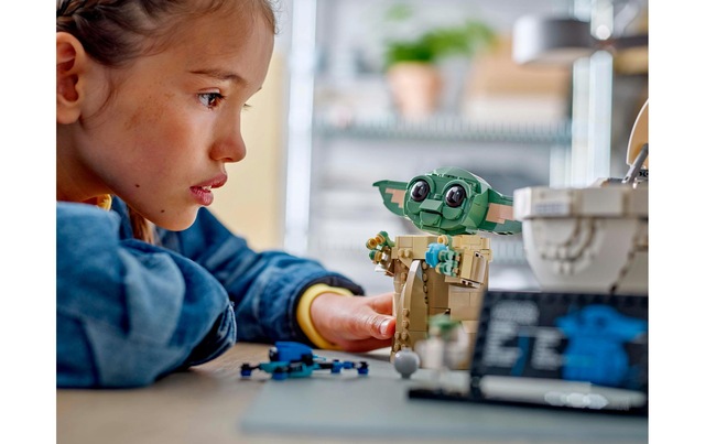 LEGO® Spielbausteine »Star Wars Grogu in seiner Repulsorwiege 75403«