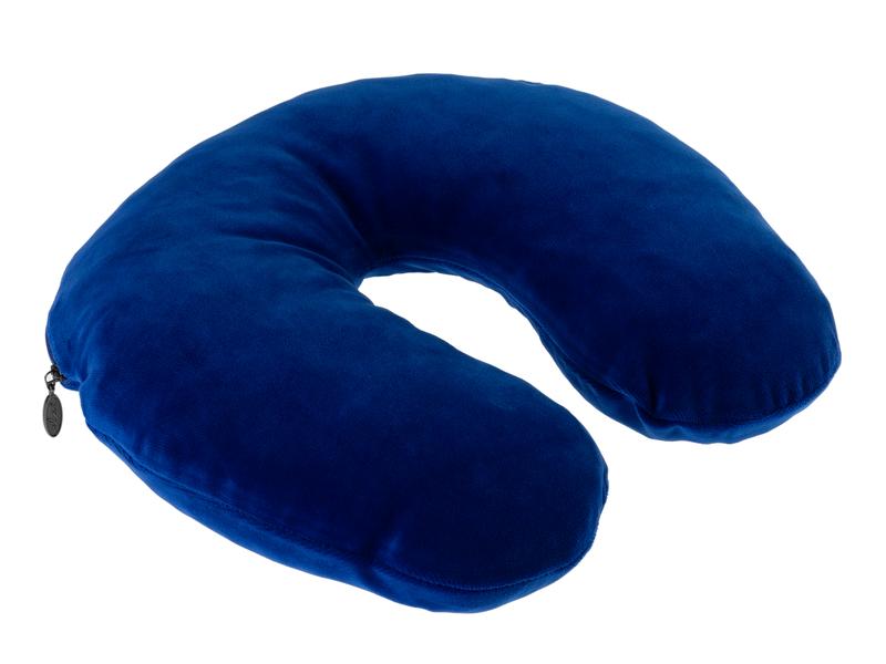 Elsa Nackenkissen mit Veloursbezug 32 x 11 cm, Royalblau Nackenkissen mit Veloursbezug von elsa
