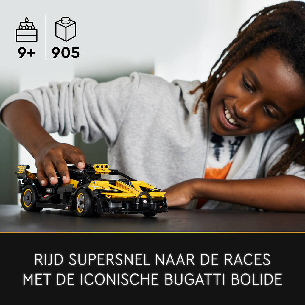 Bugatti bolideBugatti Bolide Sportwagen Model Auto Bouwpakket voor Kinderen 42151
