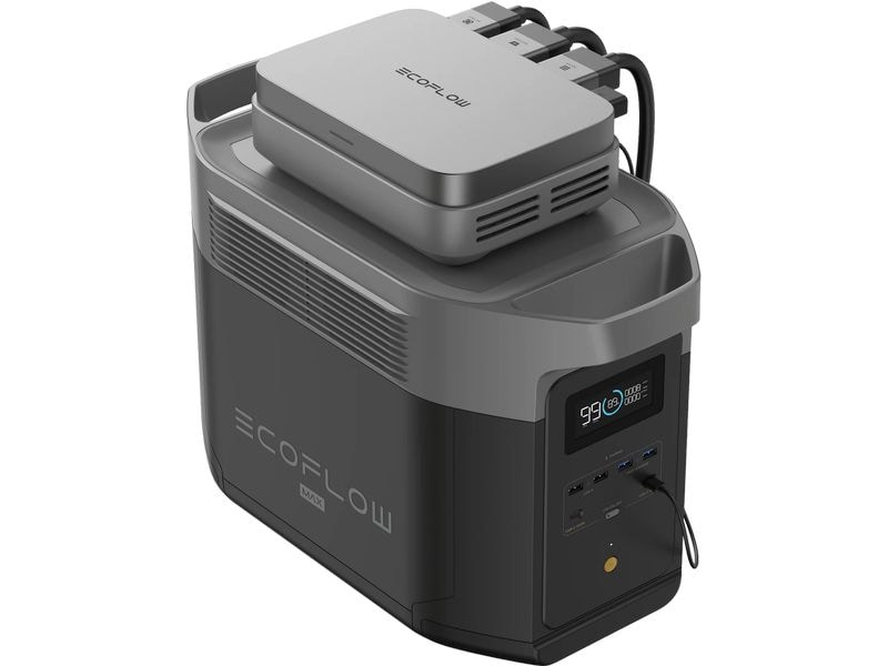 EcoFlow Smart Lüfter Schwarz Ventilator Kühler für PowerStream Mikrowechselrichter