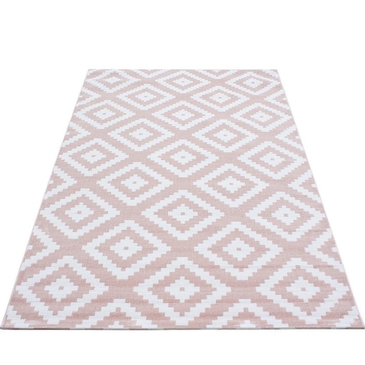 Modern vloerkleed - Plus Roze 8005 | Ruim assortiment
