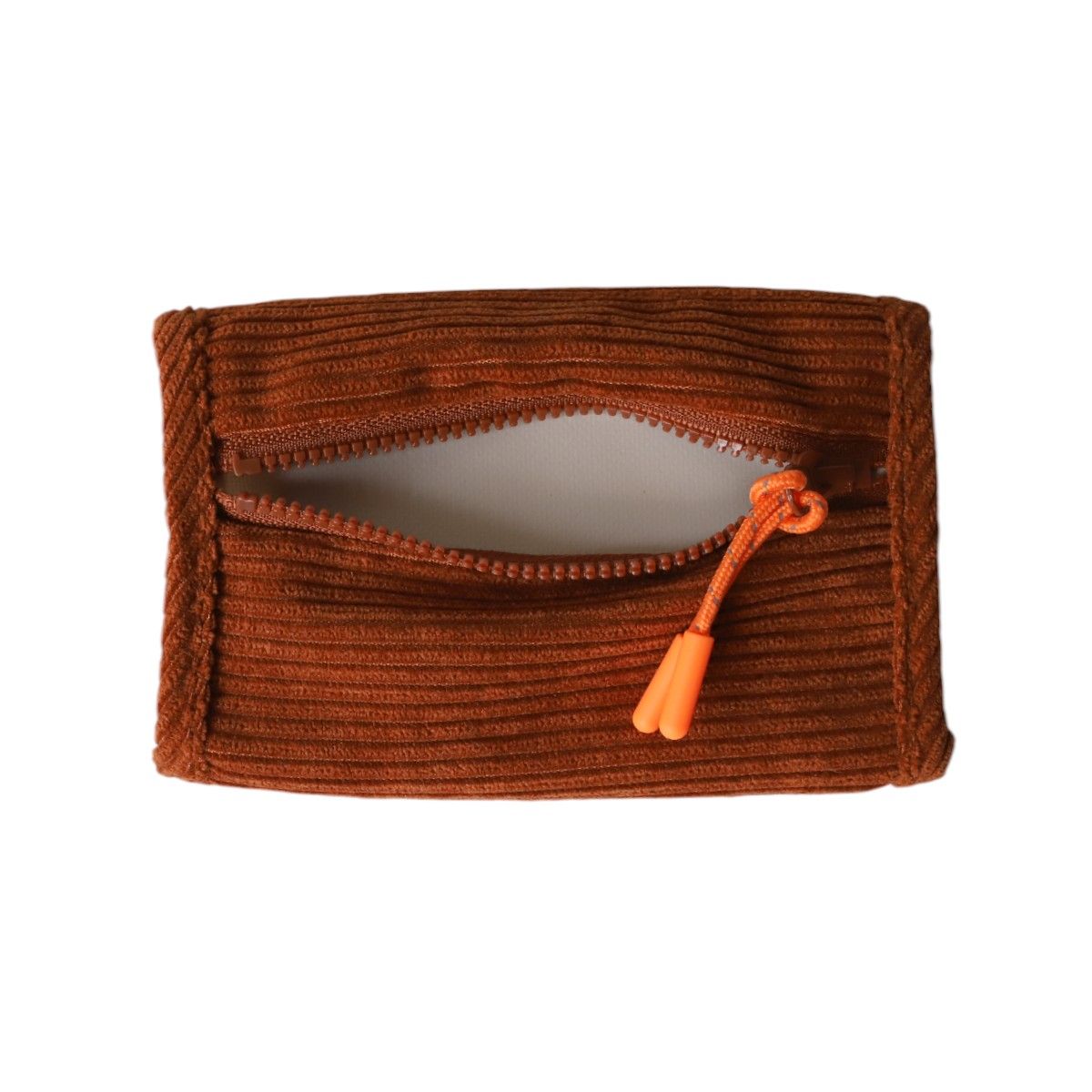 Portefeuille en velours marron - Road trip Petit toi