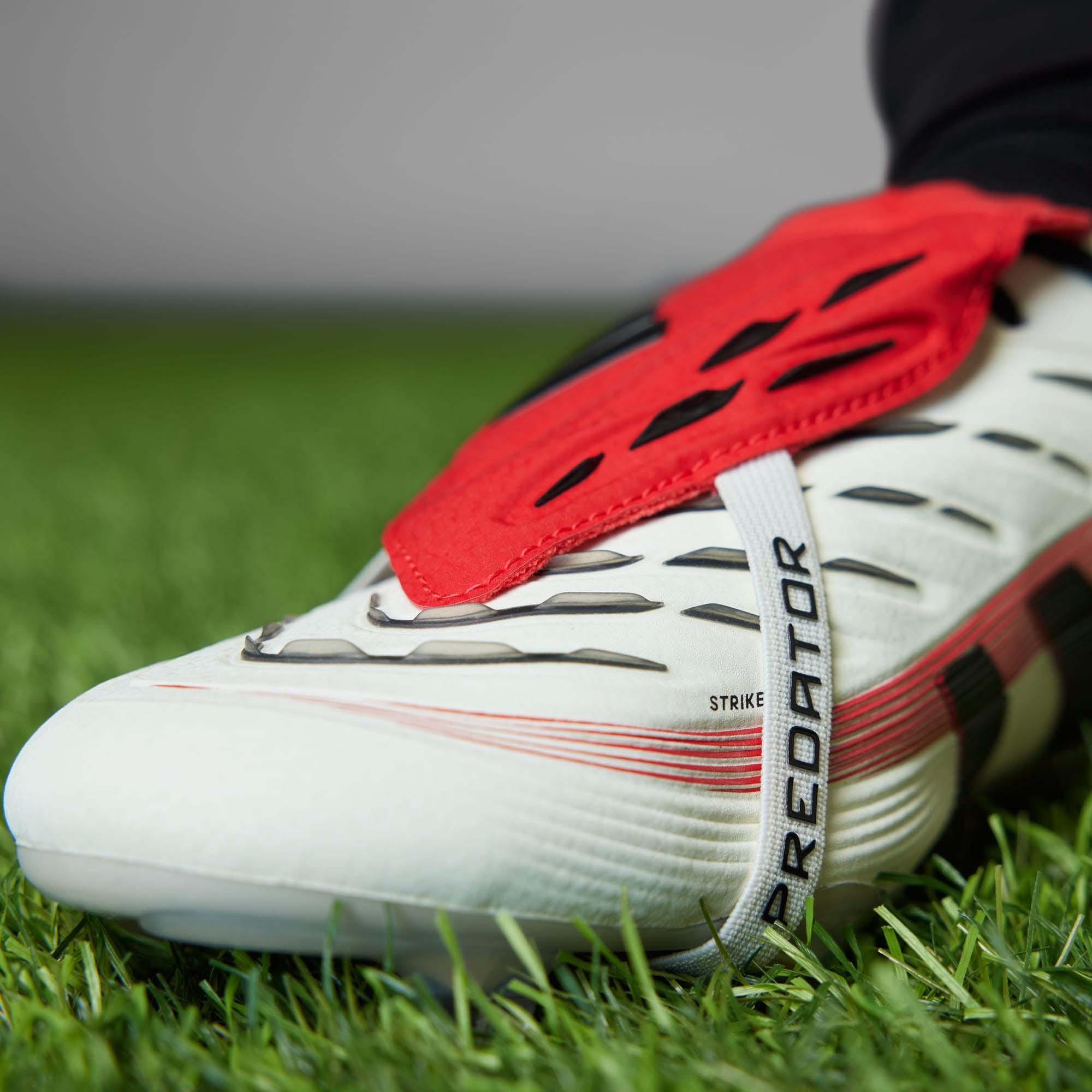 Predator Elite FT FG Herre Off White/Core Black/Pure Ruby