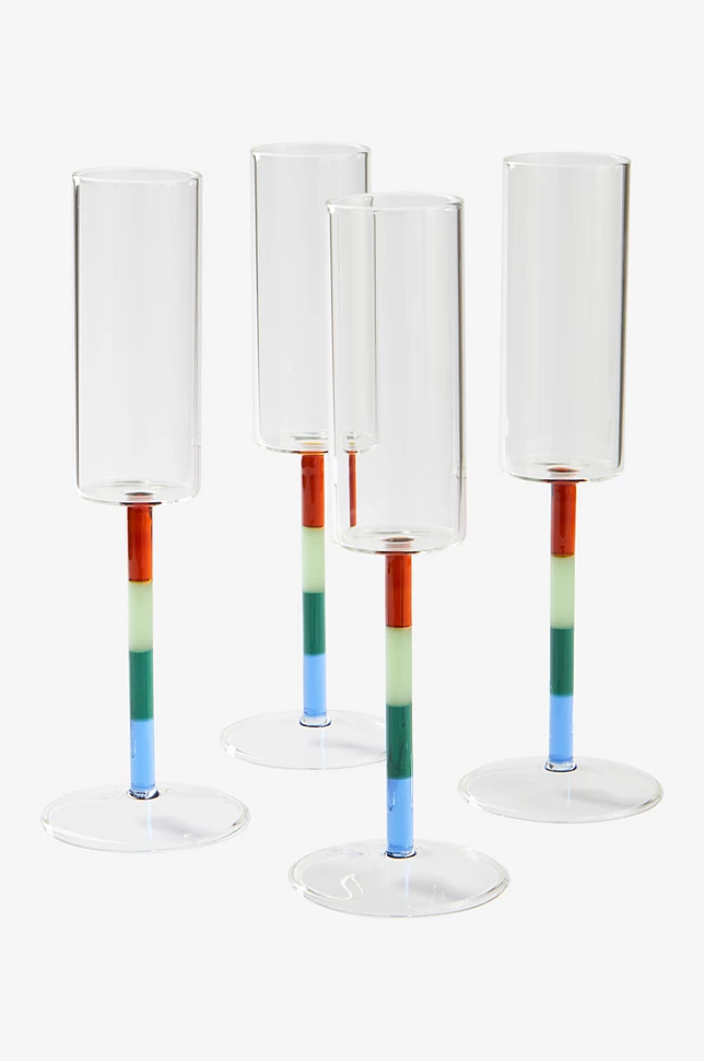 MILANO champagneglass 4-pakning