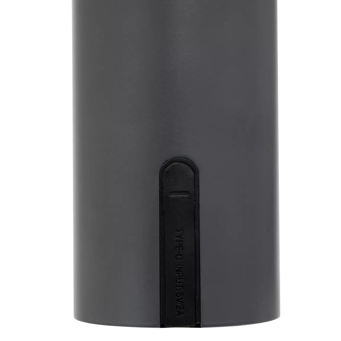 Lampe à poser extérieur métal (H22 cm) Jany Grise