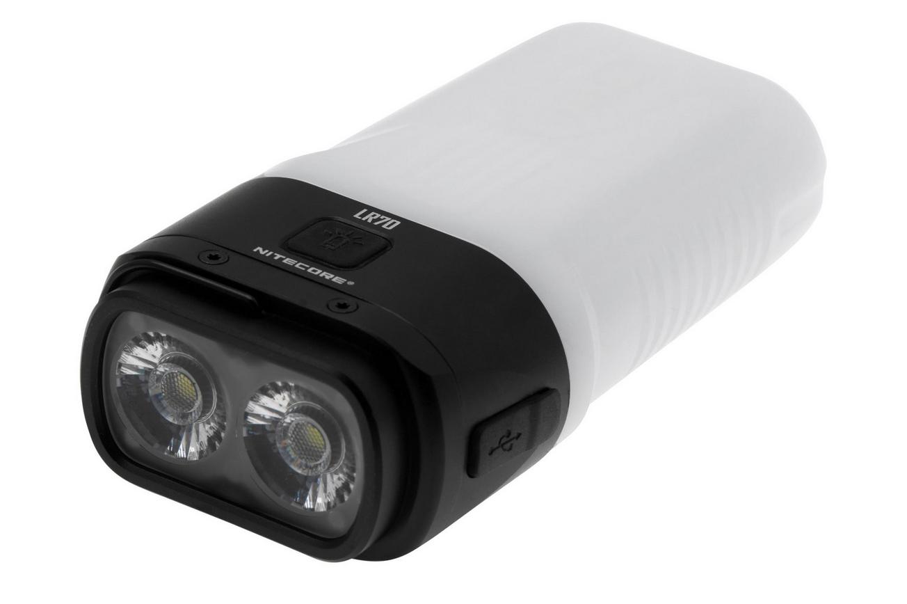 Nitecore LR70 oplaadbare 3-in-1 zaklantaarn, 3000 lumen