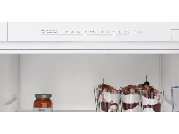 Bosch Serie | 2 KIN96NSE0 - Køleskab/fryser - bund-fryser - til indbygning - niche - bredde: 56 cm - dybde: 55 cm - højde: 194 cm - 290 liter - Klasse E