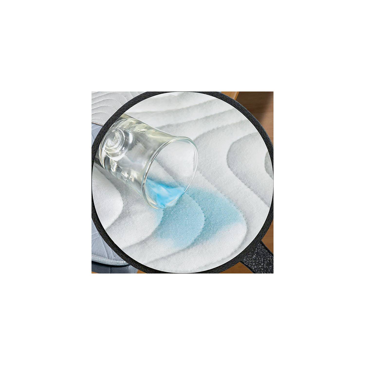 Erwin Müller wasserdichter/kochfester Polyester-Velours Matratzenschutz 