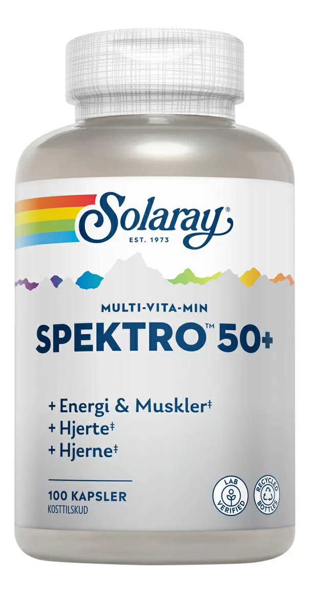Solaray Spektro 50  Multi-Vita-Min - 100 kaps.