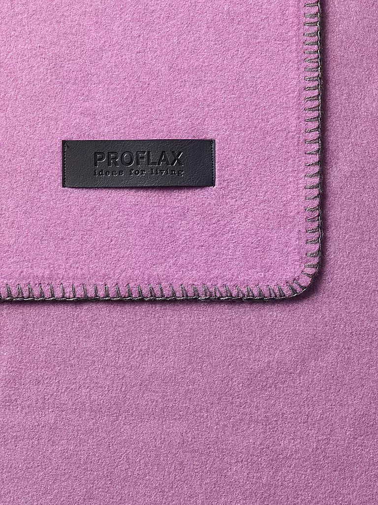 PROFLAX Wohndecke - Plaid SECRET 160x200cm Lilac lila