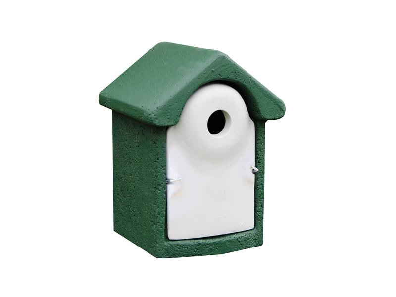 CJ Wildlife Nistkasten Holzbeton, 24 x 19 x 18 cm Nisthöhle für Wildvögel