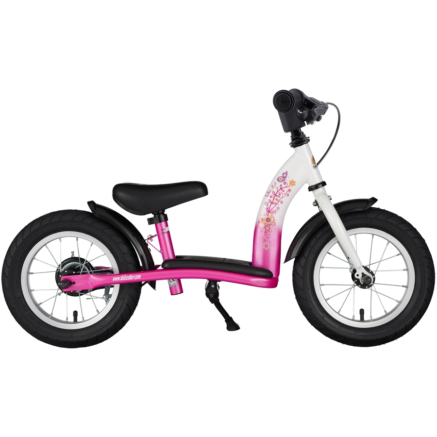 Bikestar Laufrad 12 Zoll Classic pink, weiß