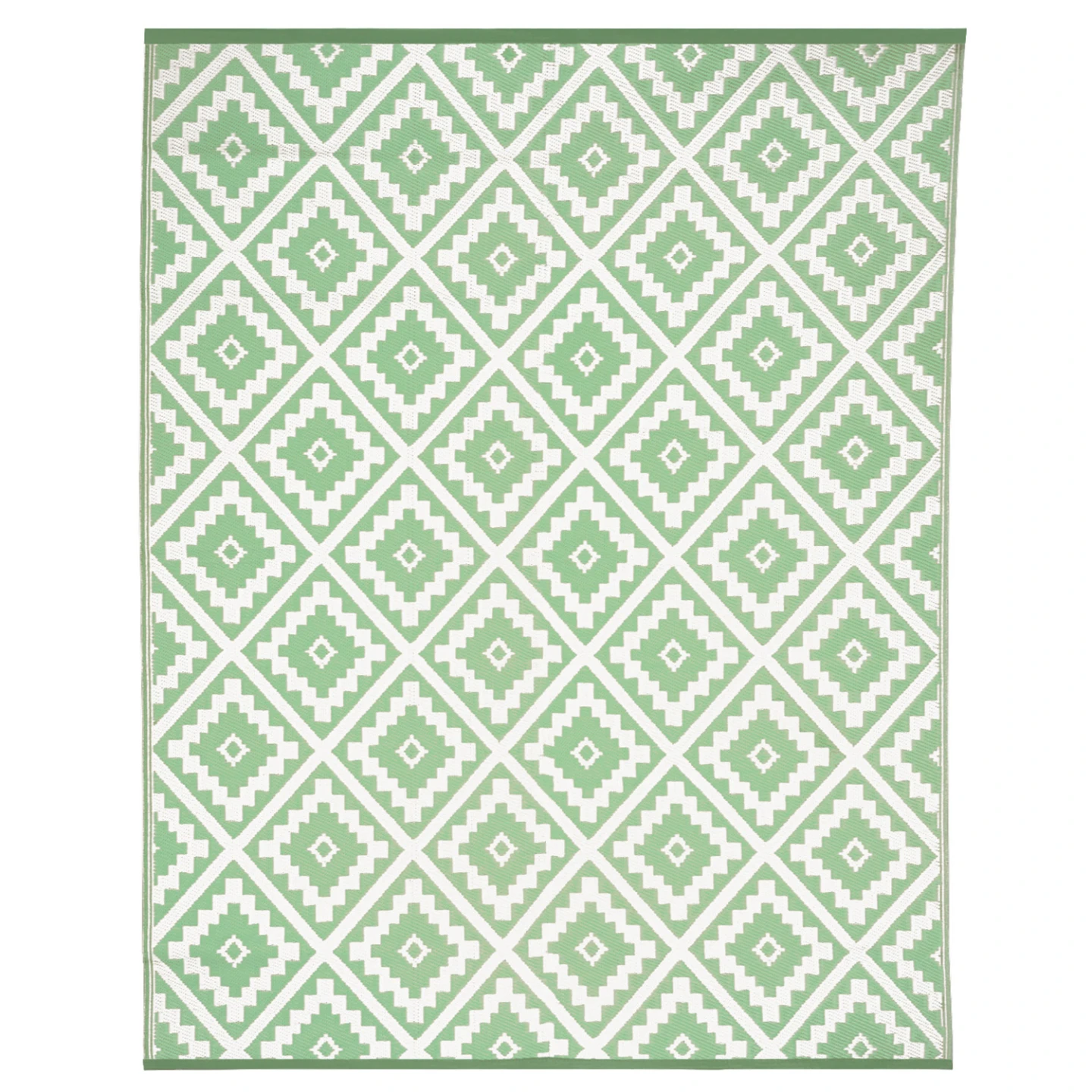 Tapis extérieur BAHAMAS vert sauge 180 x 280 CM