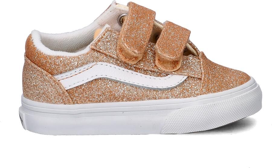 Vans Lage Sneakers Old Skool V GLITTER Apricot Glow