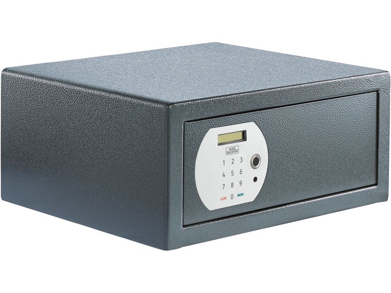 Burgwächter Laptop Safe PS 130 E FP LAP Laptop-Tresor mit Elektronikschloss und Fingerprint