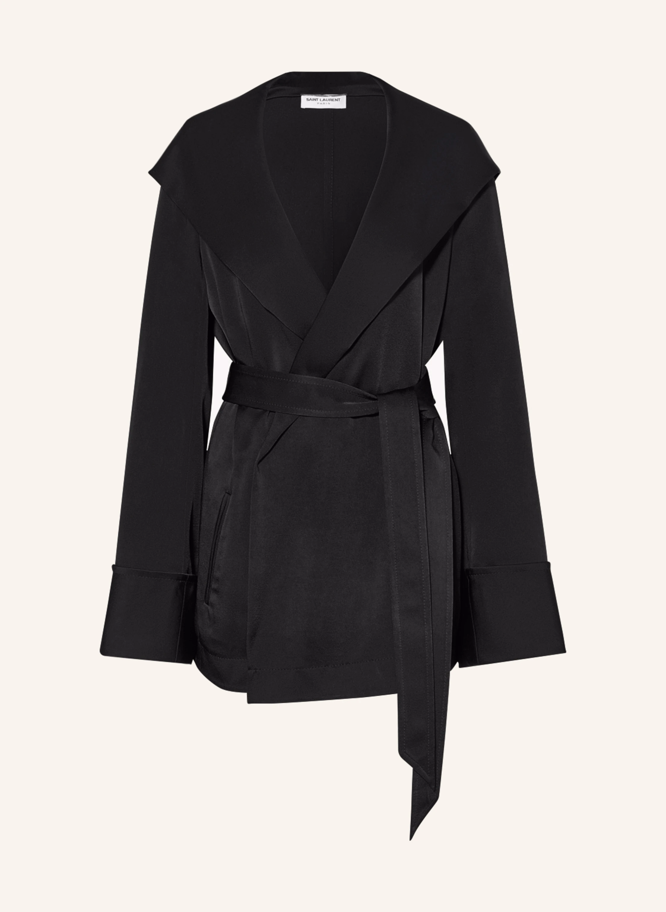 SAINT LAURENT Longblazer aus Satin