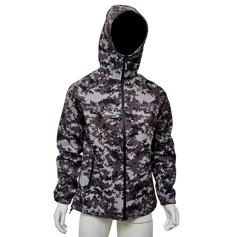 Veste Homme Starbaits Bank Grey Digi Cam Jacket - Gris/Camo