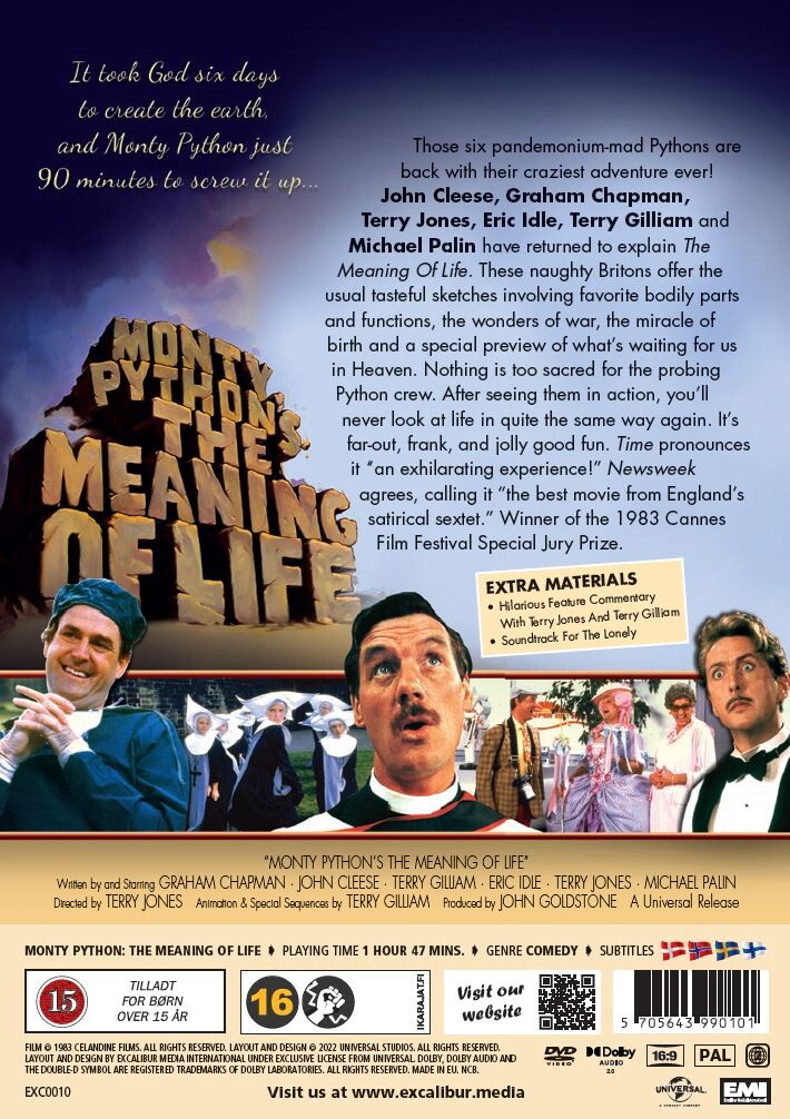 Monty Python's The Meaning Of Life - DVD