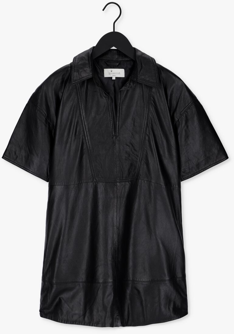 GOOSECRAFT zwarte goosecraft mini jurk miley dress