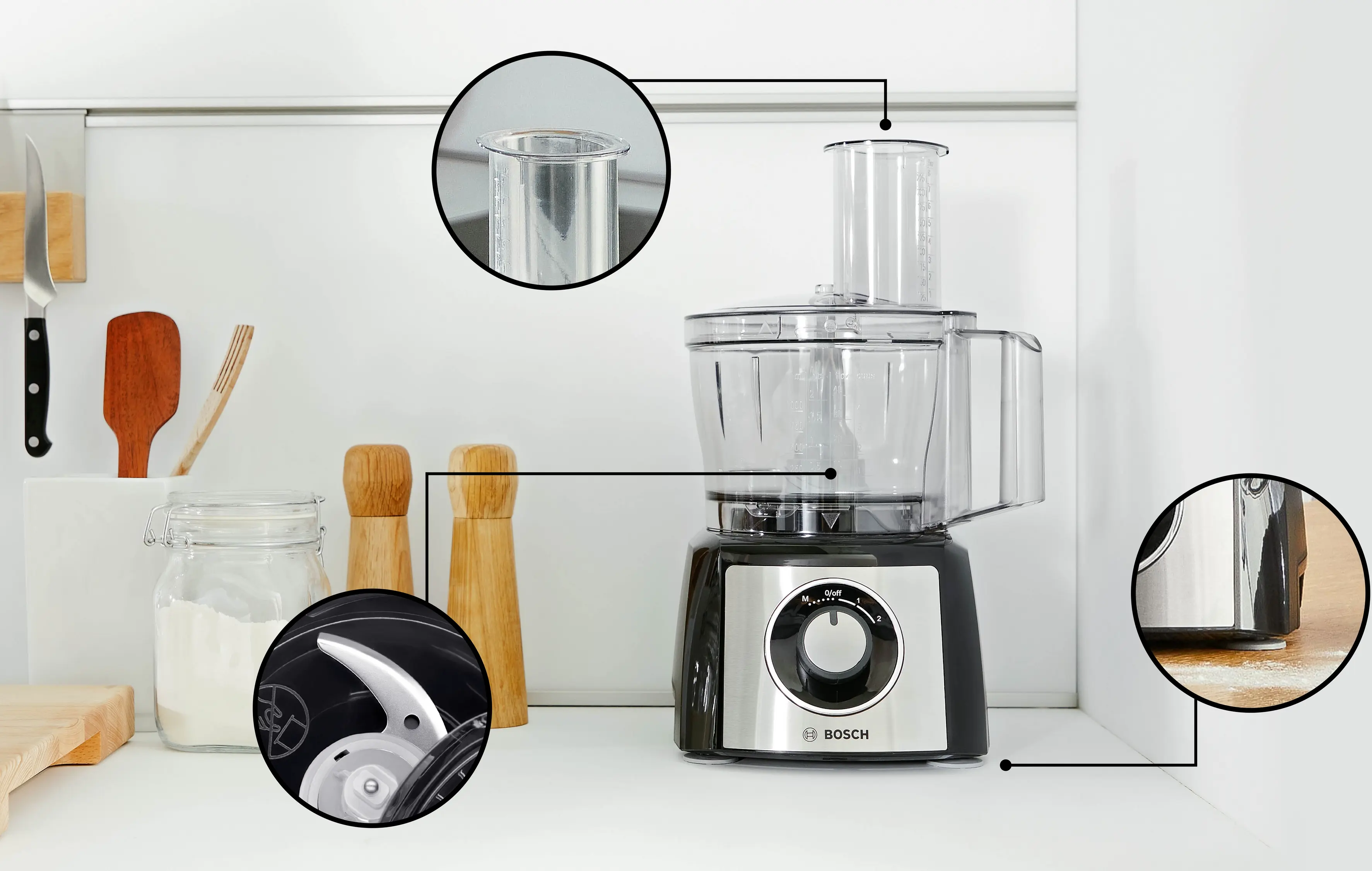 Food processor MultiTalent 3 Plus 900 W Zwart, RVS MCM3PM386