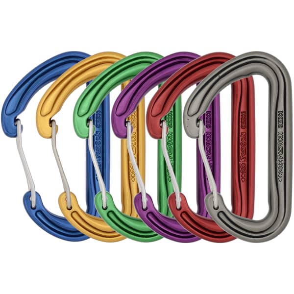 Mousqueton escalade DMM PHANTOM COLOUR 6 PACK