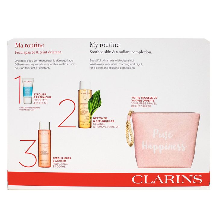 Coffret idéal démaquillant et exfoliant visage
