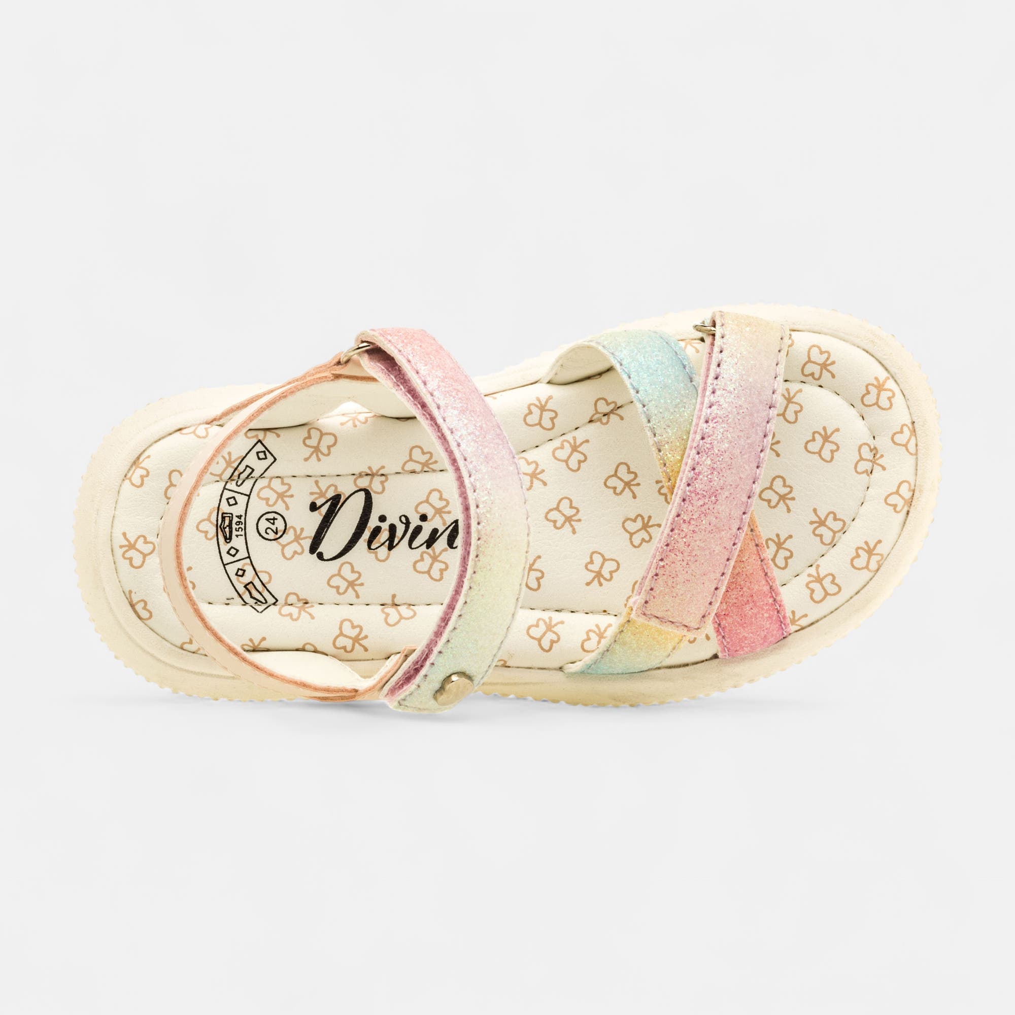 Sandales Fille multicolore