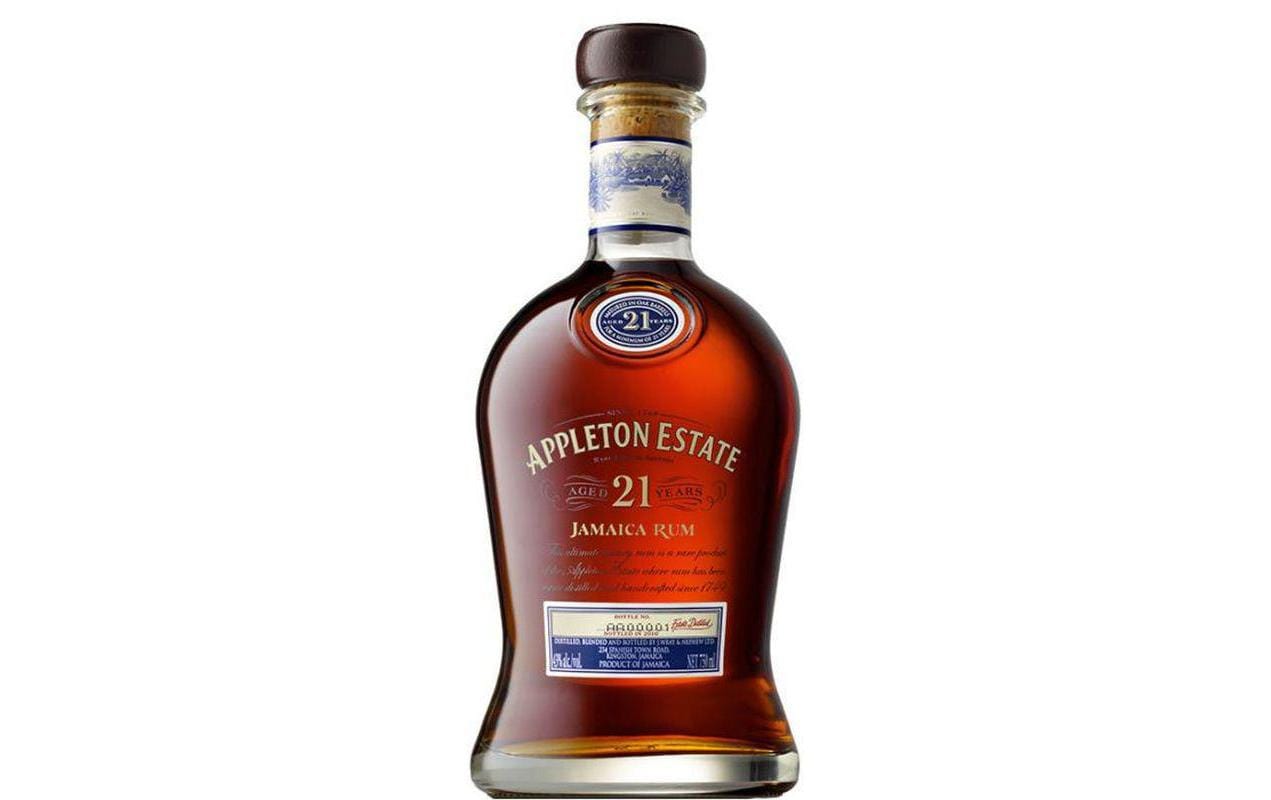 Rum aged 21 years 0.7 l<br>Braune Rum-Assemblage aus Jamaika